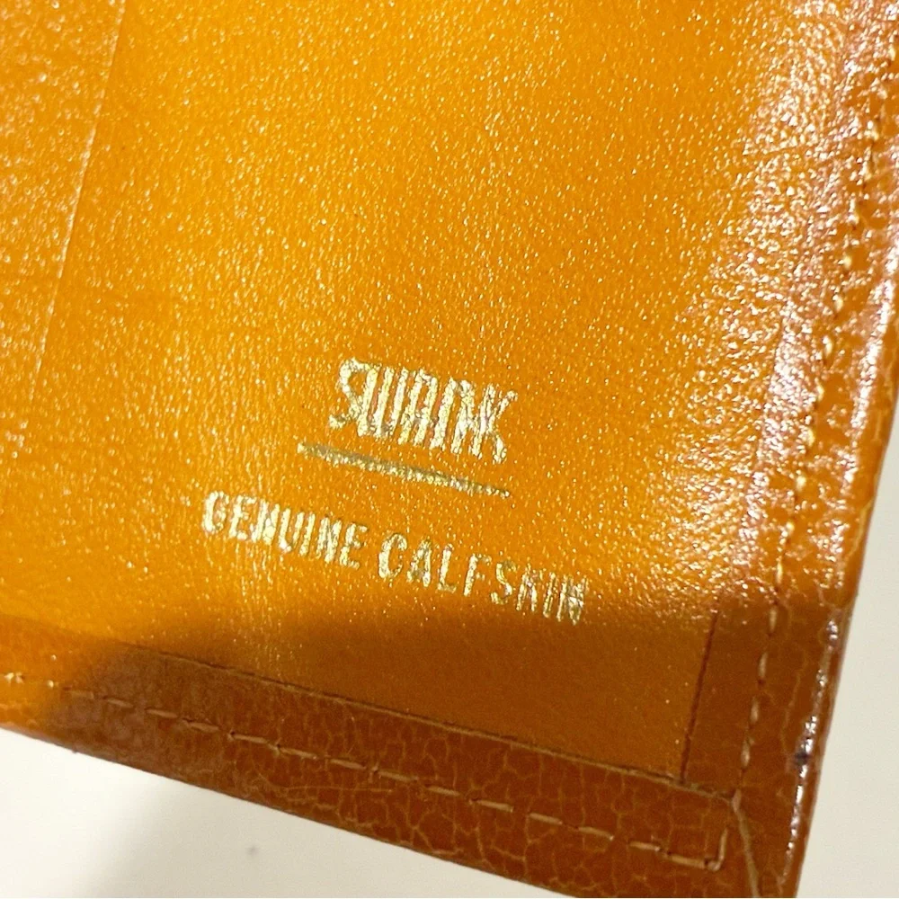 Vintage‎ Swank Leather Tan Wallet NEW